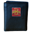 Iowa St. Cyclones Leather Tri-fold Wallet
